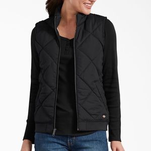 Womens Dickies Quilted Vest